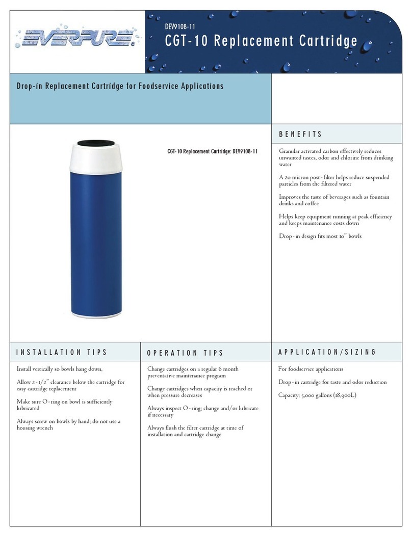 Everpure DEV9108-11 Bedienungsanleitung