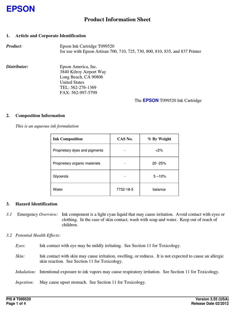 Epson T099520 Betriebsanleitung