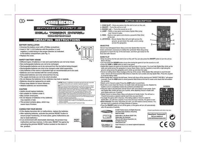 Techno Source 90630 Bedienungsanleitung