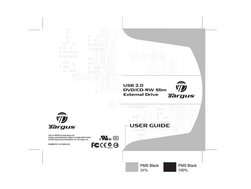 Targus PACMB010U Bedienungsanleitung Targus PACMB010U Bedienungsanleitung
