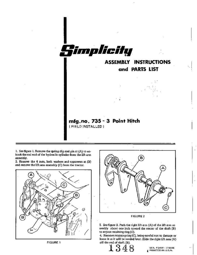 Simplicity 735 Datenblatt Simplicity 735 Datenblatt