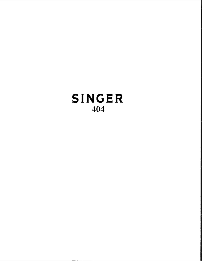 Singer Slant Needle 404 Bedienungsanleitung