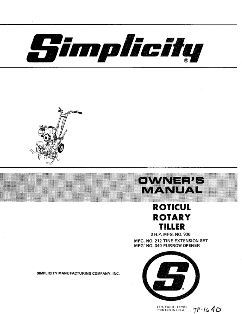 Simplicity 212 Bedienungsanleitung