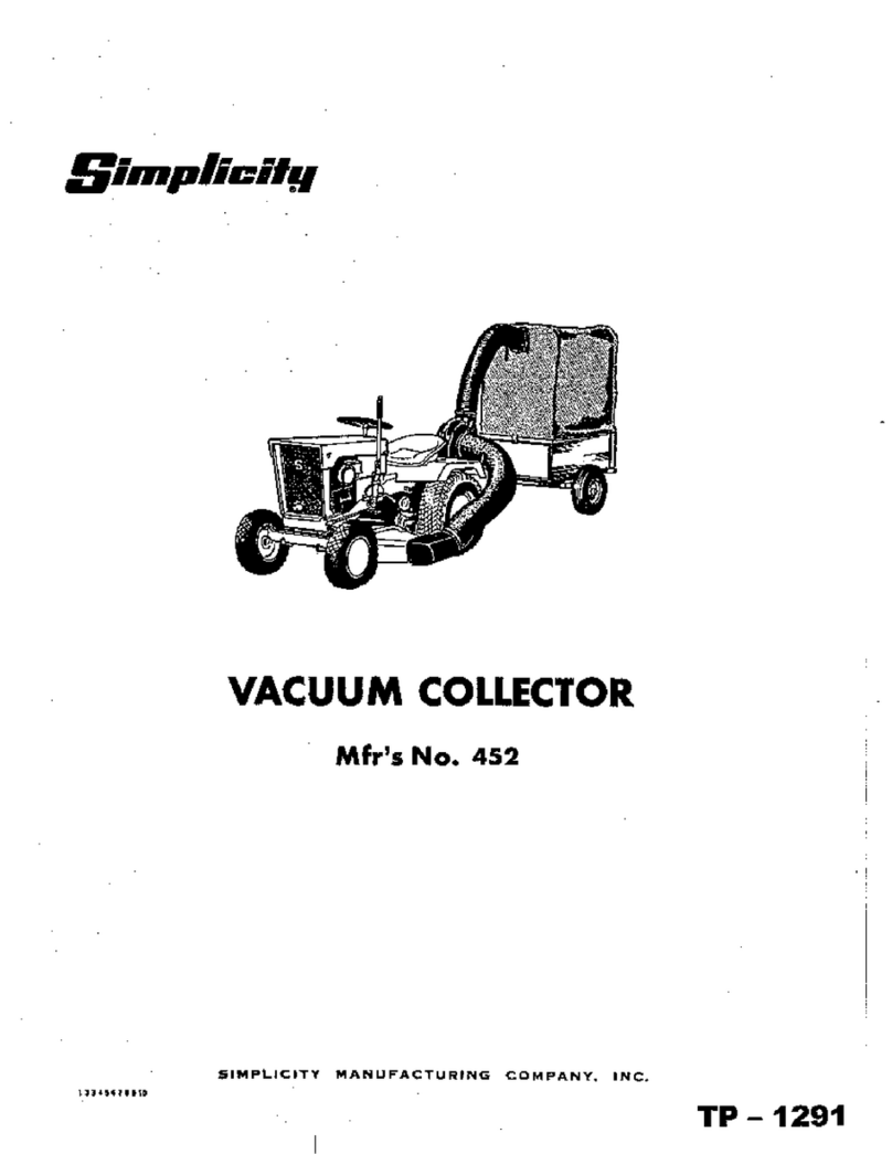 Simplicity TP-1291 Bedienungsanleitung