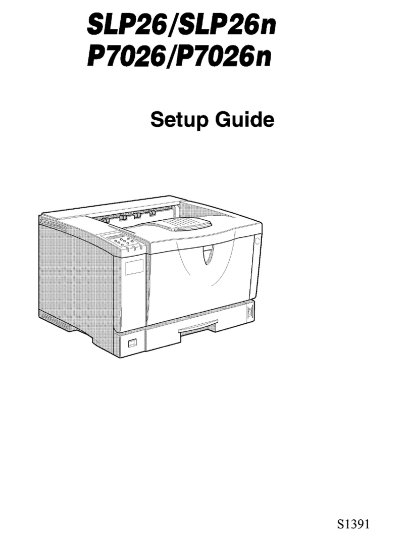 Savin P7026 Bedienungsanleitung
