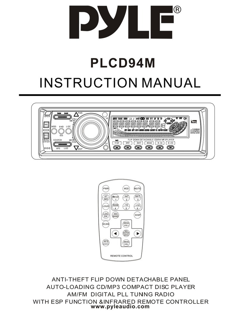 Pyle PLCD94M Bedienungsanleitung