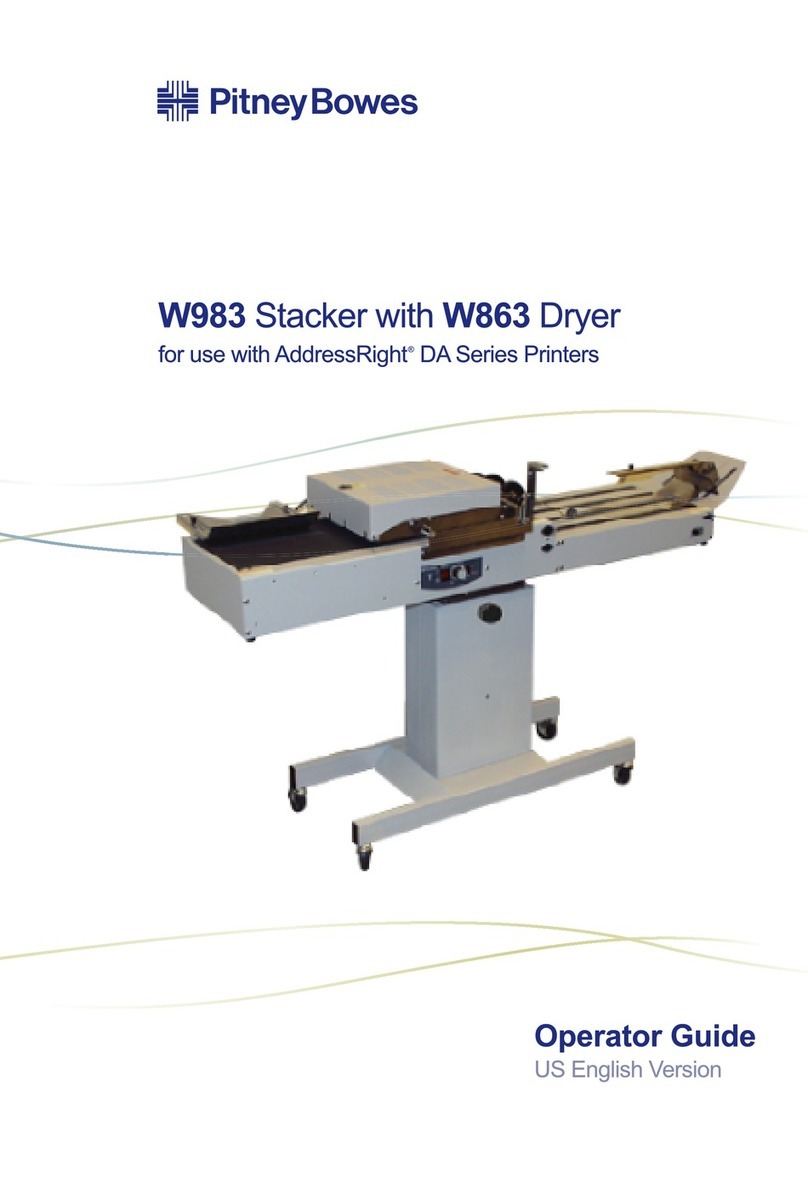 Pitney Bowes W863 Handbuch