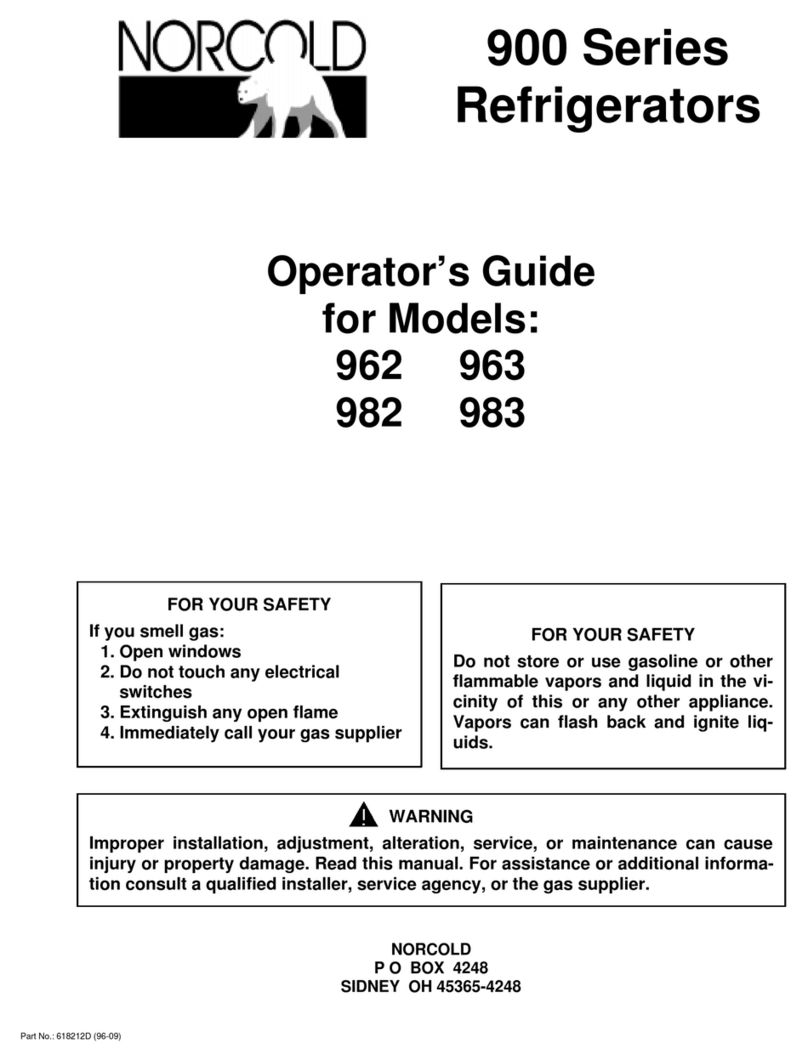 Norcold 962 Handbuch