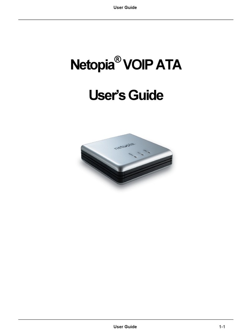 Netopia Network Adapater Bedienungsanleitung