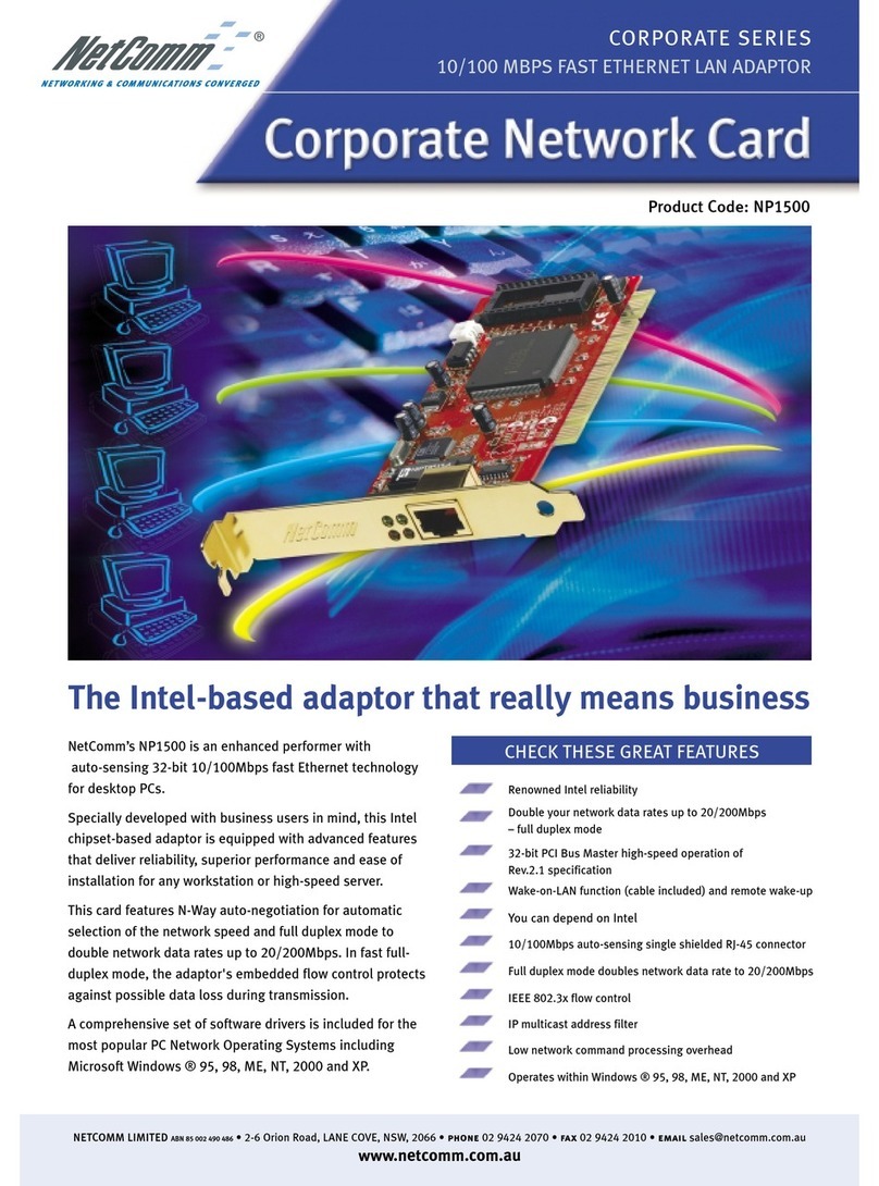 NetComm NP1500 Bedienungsanleitung