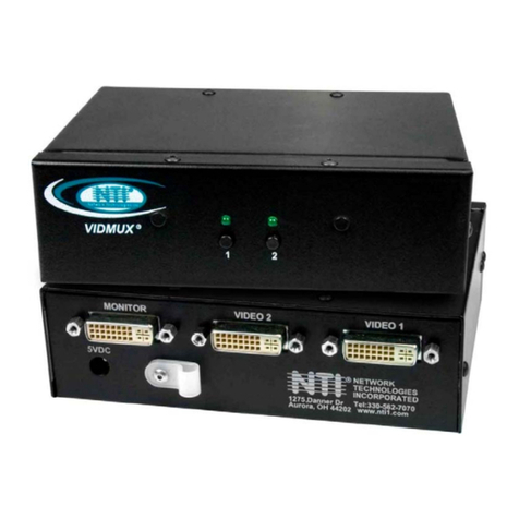 Network Technologies SE-DVI-2 Bedienungsanleitung