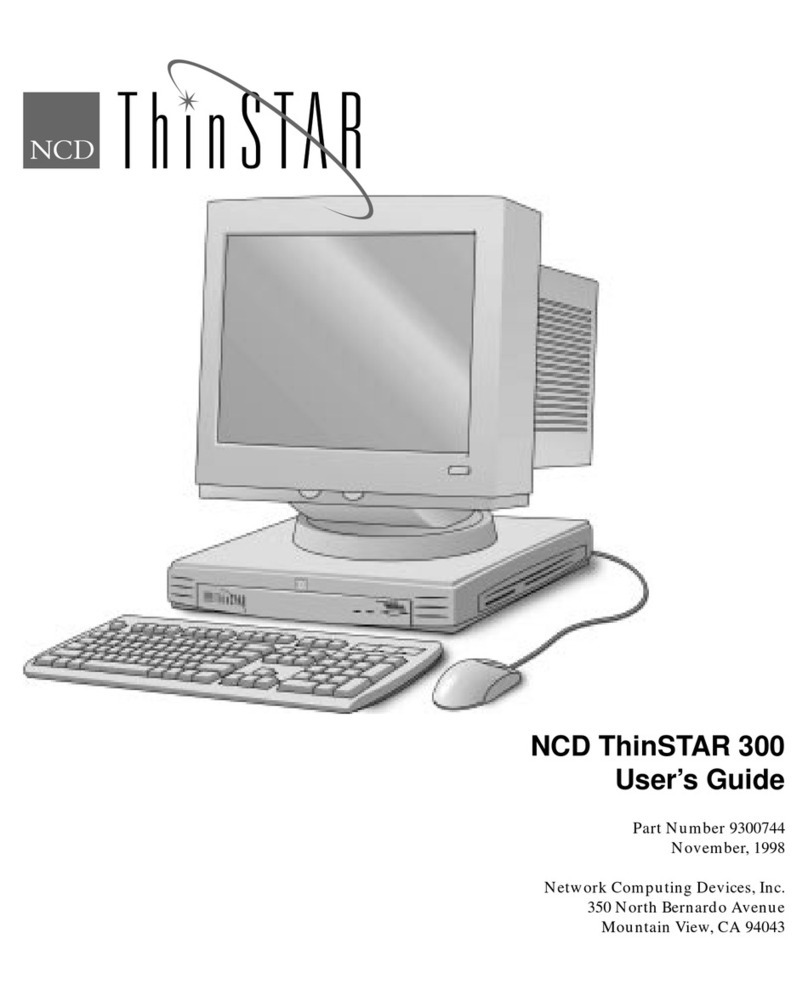 Network Computing Devices ThinSTAR 300 Bedienungsanleitung