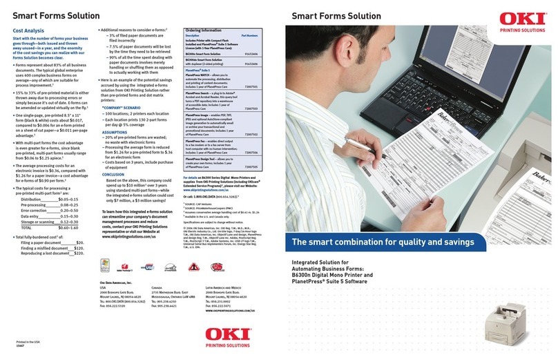 Oki B6300n Bedienungsanleitung