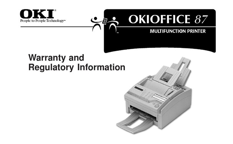 Oki OKIOFFICE 87 Stücklistenhandbuch