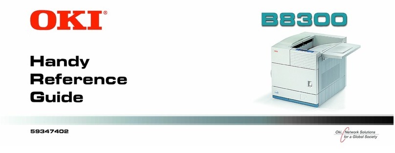 Oki B B8300 Bedienungsanleitung