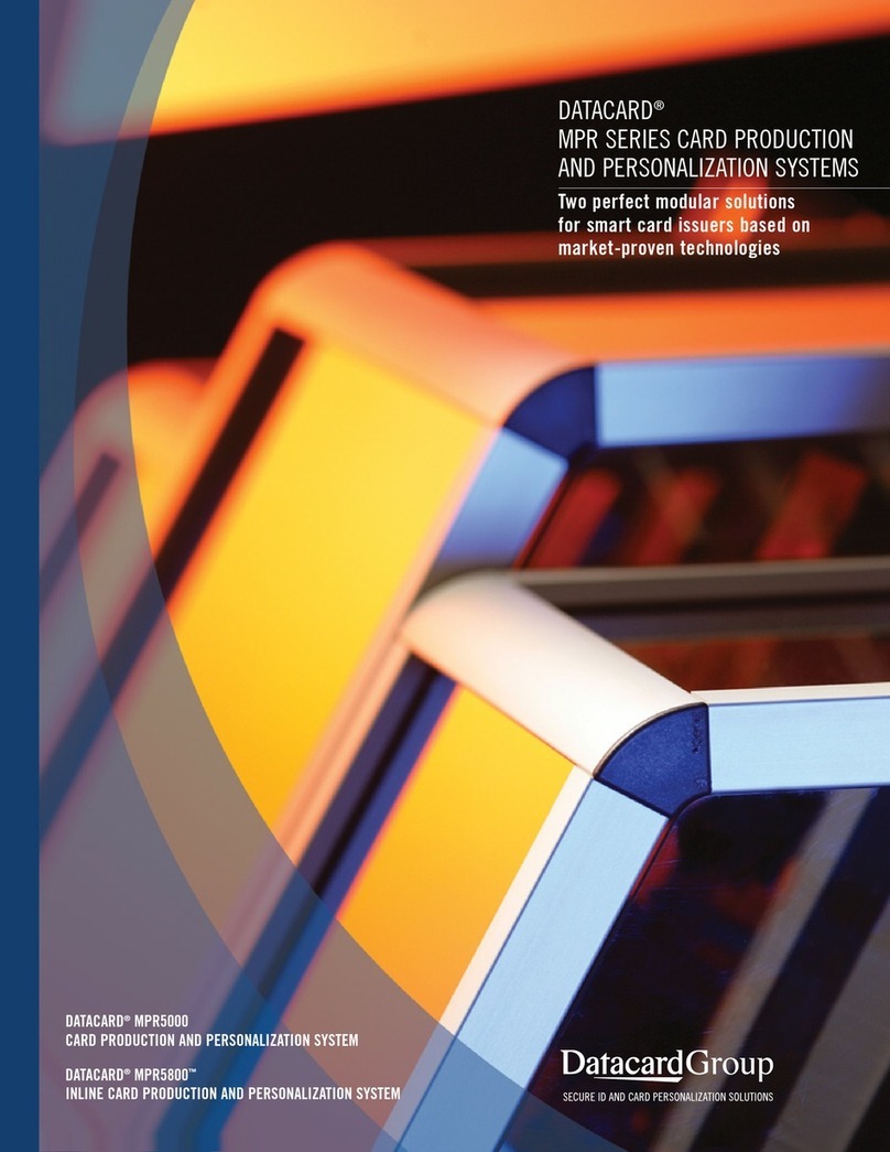 DataCard MPR5000 Bedienungsanleitung