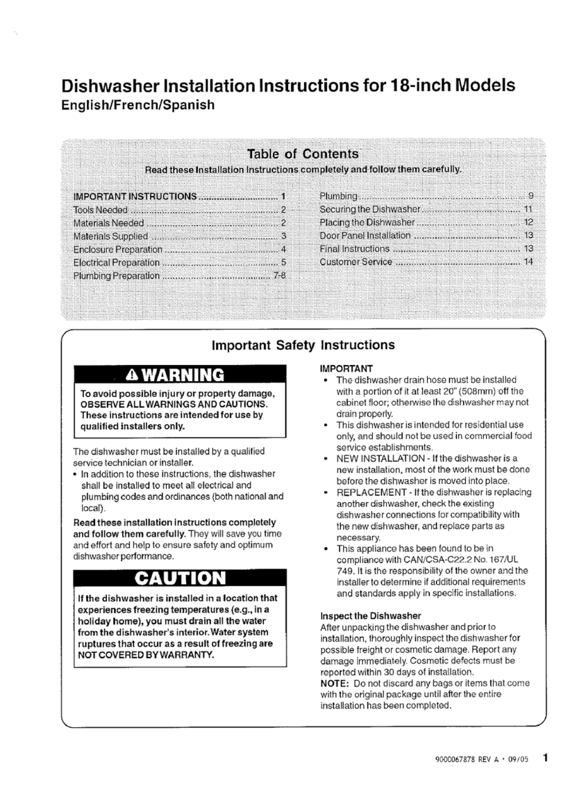 Bosch SRV53C03UC - Integra 800 Series Bedienungsanleitung