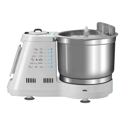 Braun MultiSystem K 2000 Bedienungsanleitung