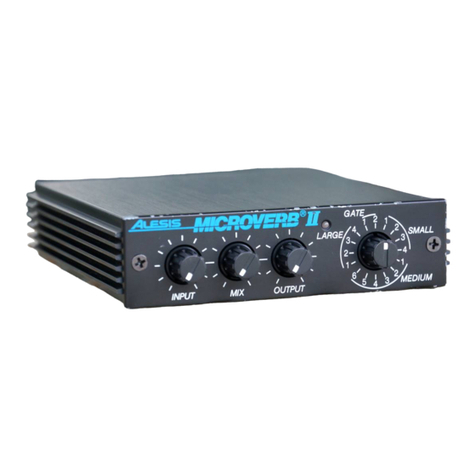 Alesis QuadraVerb 2 Bedienungsanleitung
