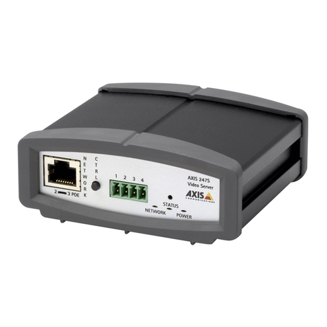 Axis 247S Bedienungsanleitung