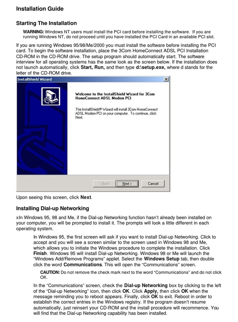 3Com HomeConnect 3CP3617B Bedienungsanleitung