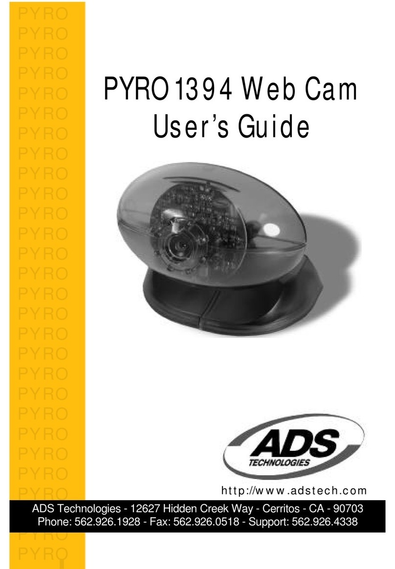 ADS Technologies PYRO 1394 Bedienungsanleitung