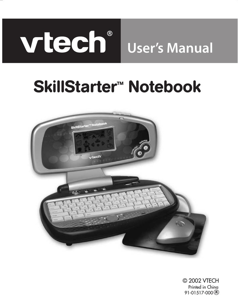 V-tech SkillStarter SkillStarter Notebook Bedienungsanleitung V-tech SkillStarter SkillStarter Notebook Bedienungsanleitung