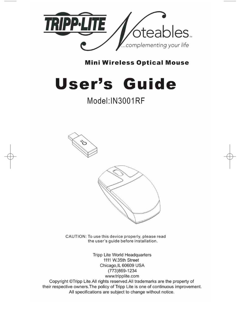 Tripp Lite Noteables IN3001RF Bedienungsanleitung
