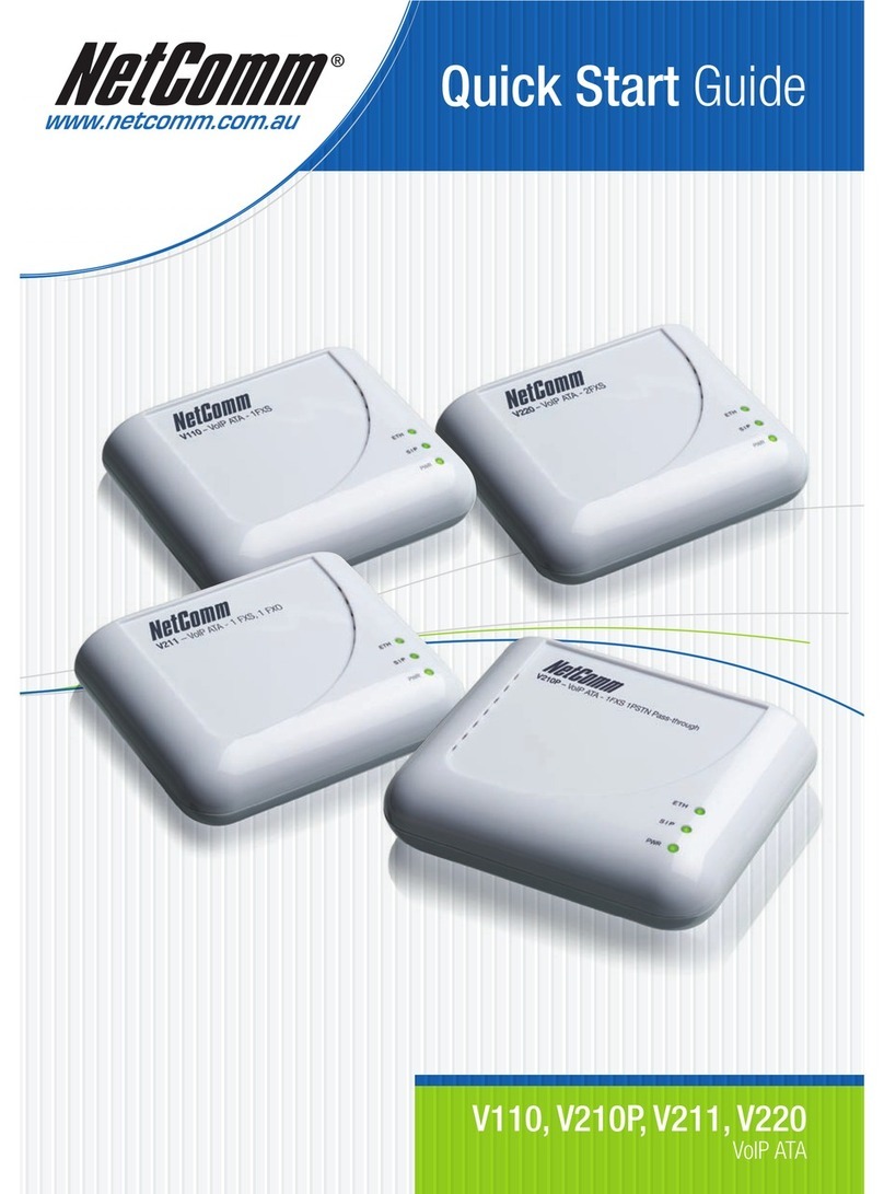 NetComm V110 Bedienungsanleitung