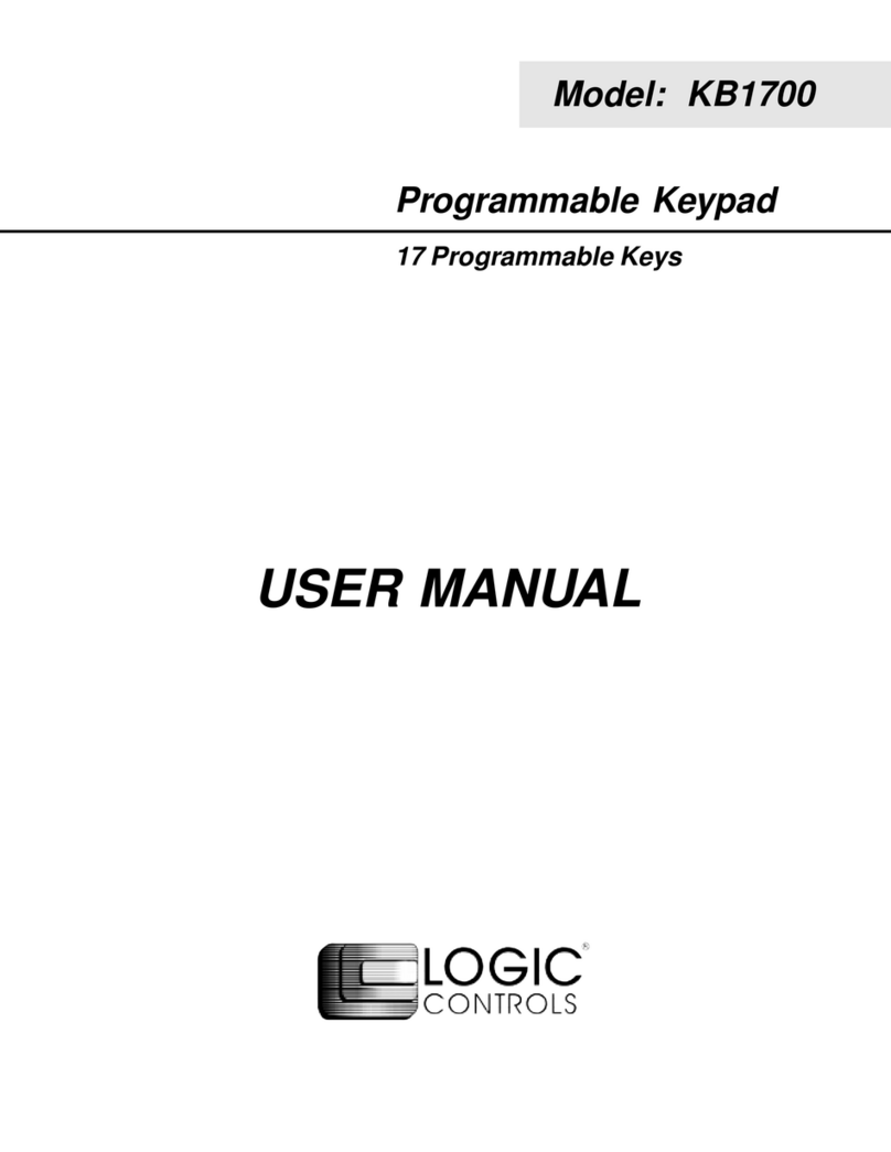 Logic Controls KB1700 Bedienungsanleitung
