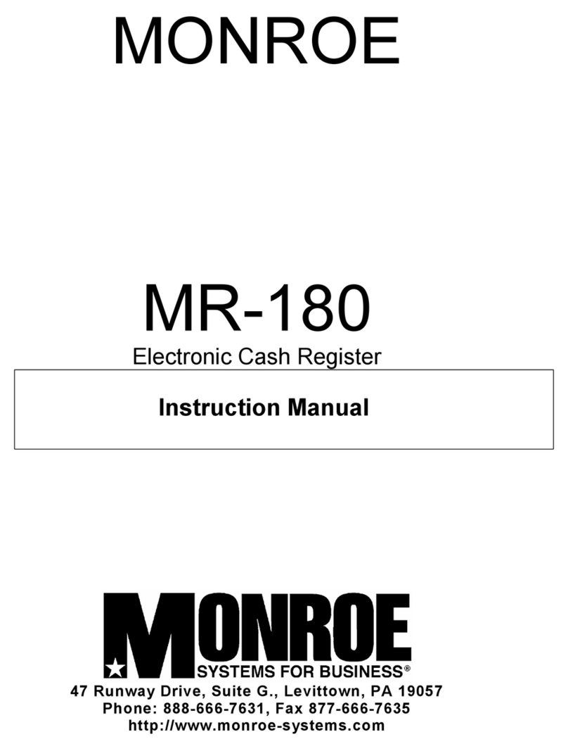Monroe MR-180 Bedienungsanleitung