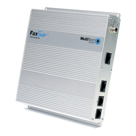 Multitech FaxFinder FF-120 Bedienungsanleitung