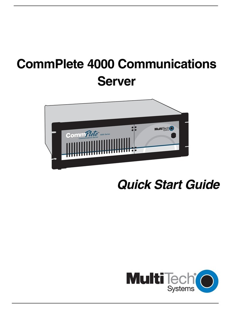 Multitech CommPlete 4000 Bedienungsanleitung Multitech CommPlete 4000 Bedienungsanleitung