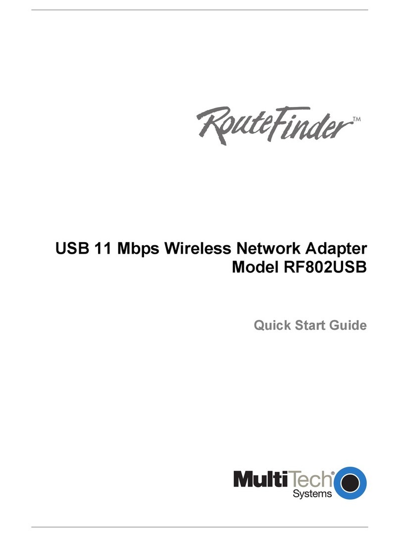 Multitech RF802 Bedienungsanleitung