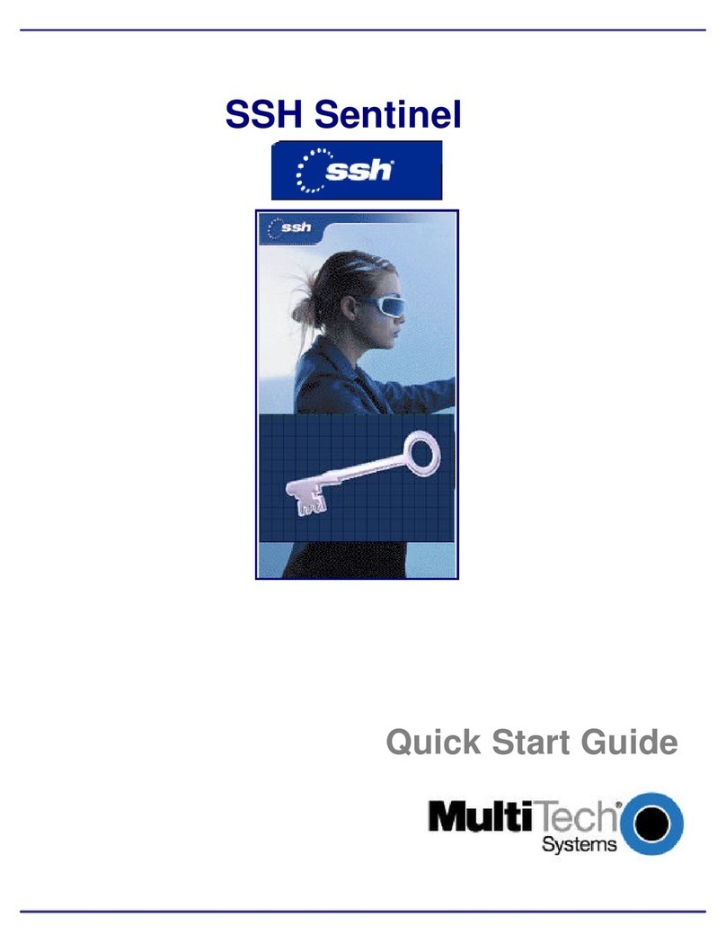 Multitech RouteFinder RF550VPN Bedienungsanleitung