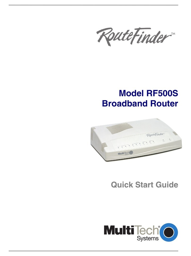 Multitech RoteFinder RF500S Bedienungsanleitung