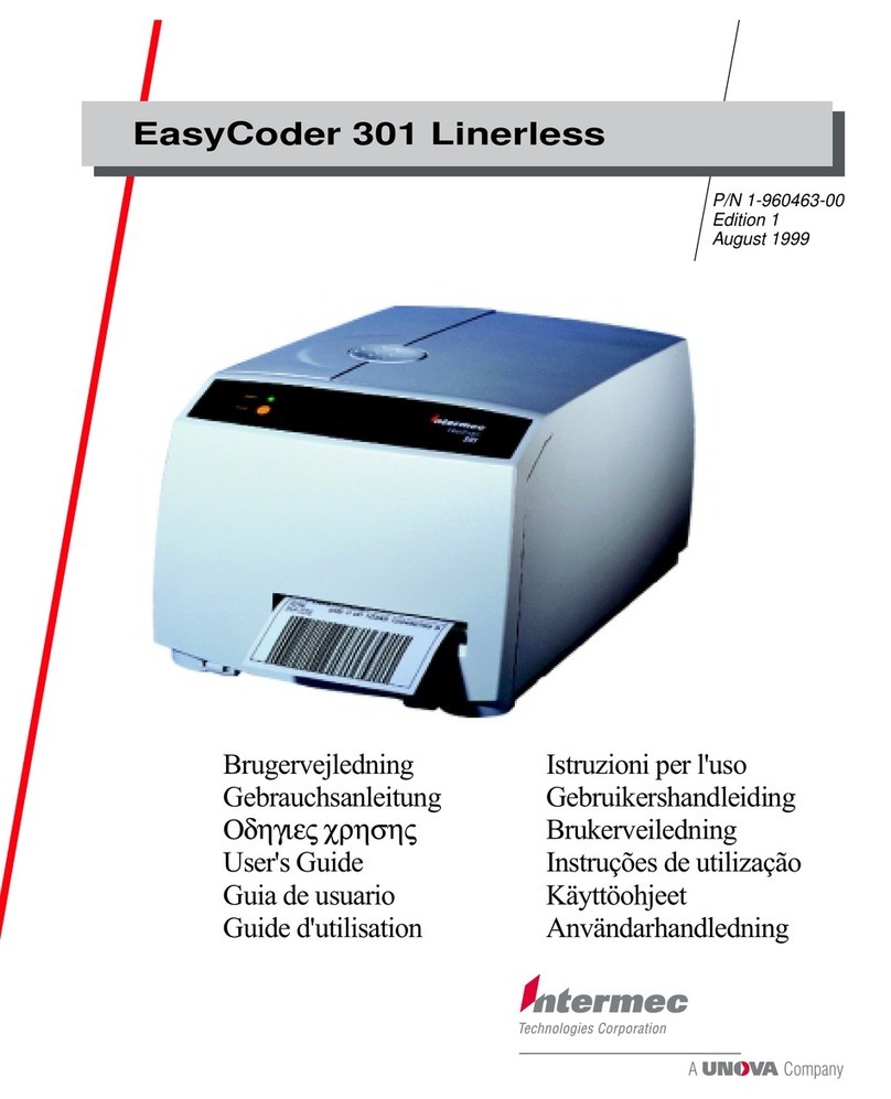 Intermec EasyCoder 301 Bedienungsanleitung