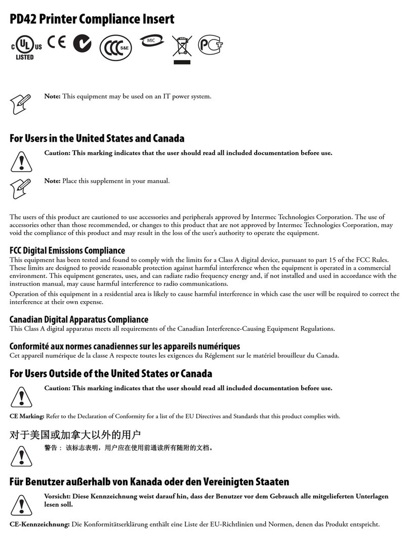 Intermec EasyCoder 101 Handbuch