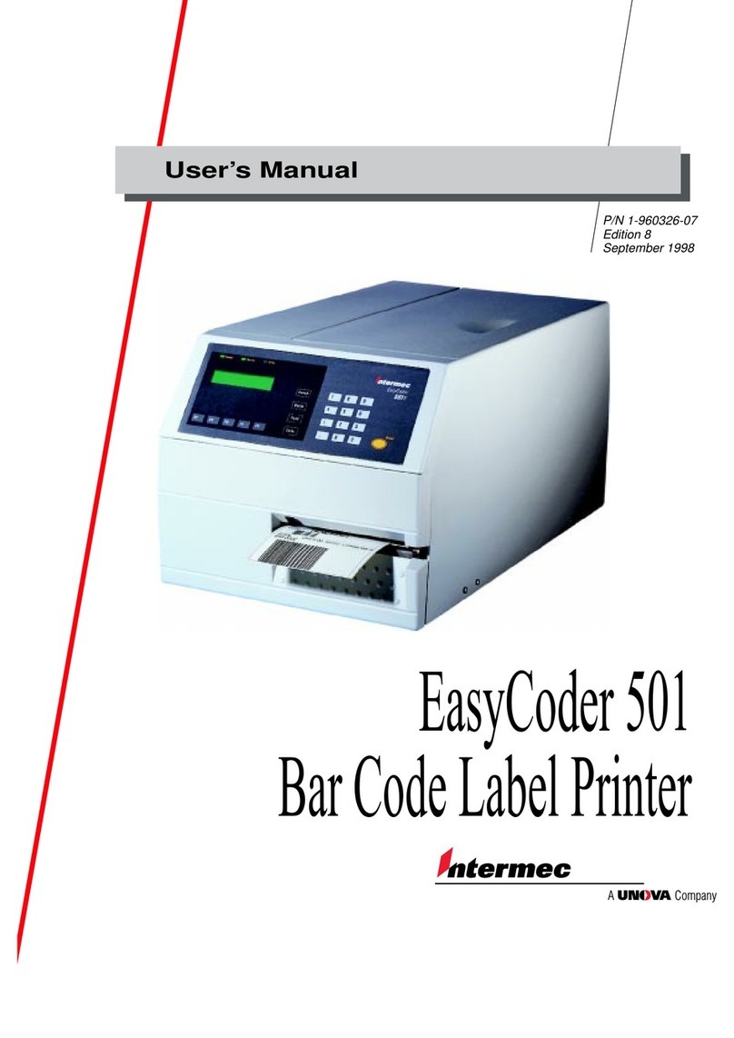 Intermec EasyCoder 501 SA Bedienungsanleitung