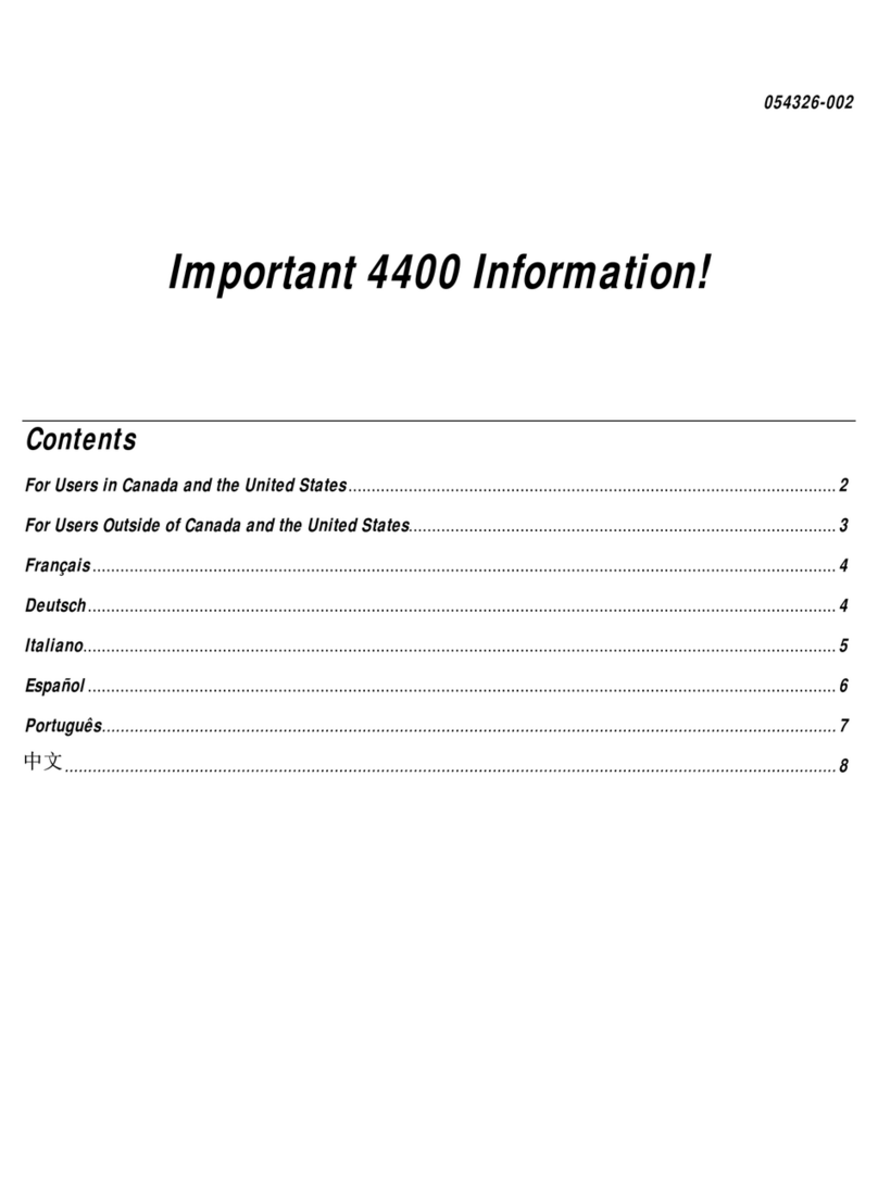 Intermec 4400 Handbuch Intermec 4400 Handbuch