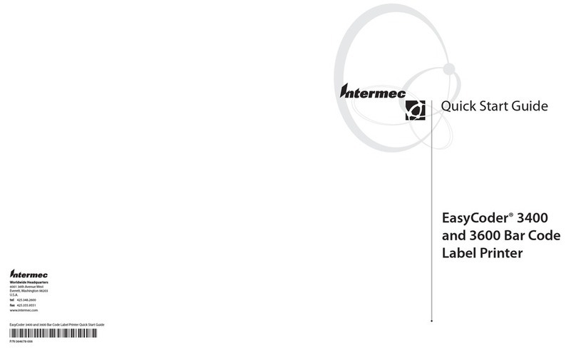 Intermec 3400 Bedienungsanleitung