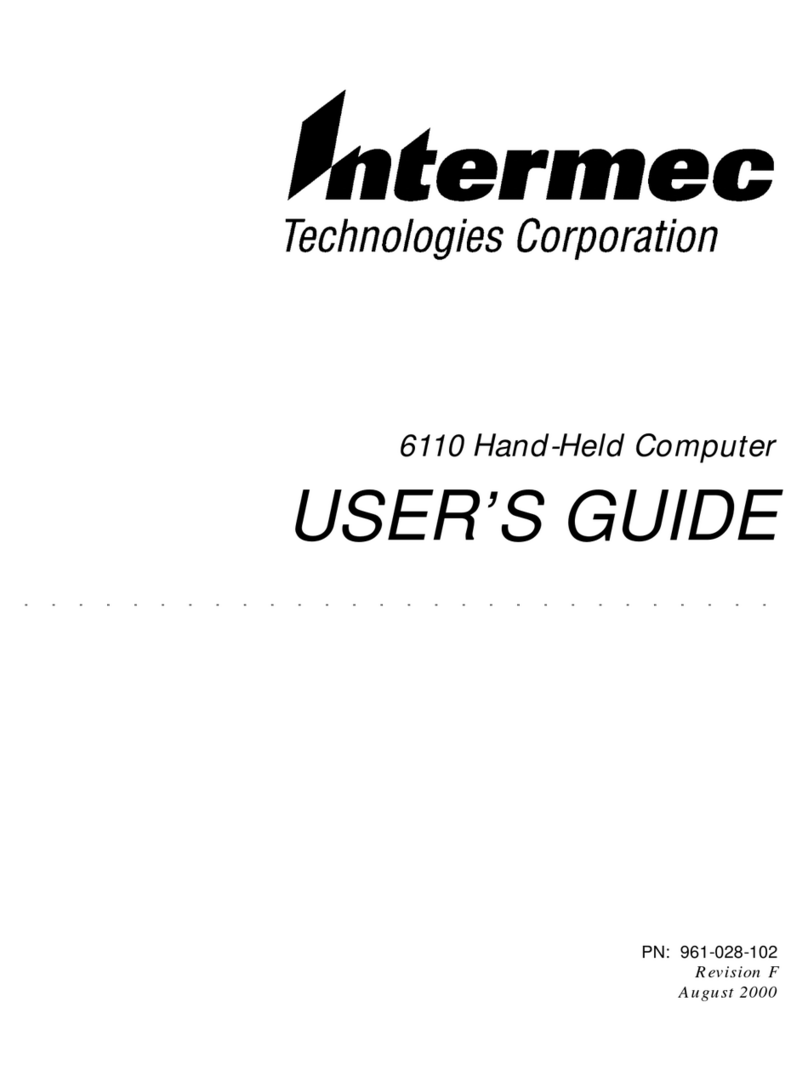 Intermec 6110 Bedienungsanleitung
