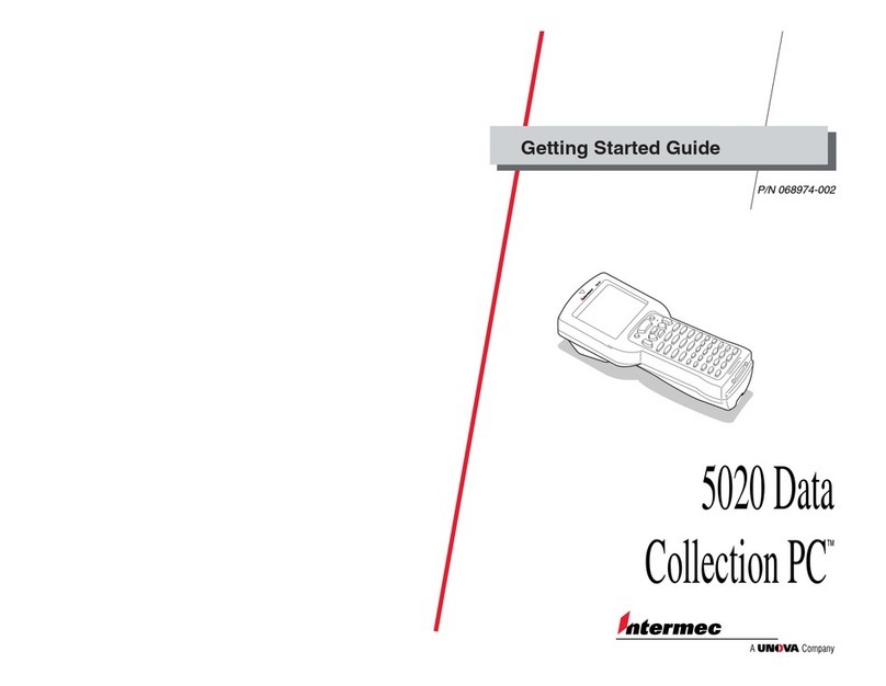 Intermec 5020 Bedienungsanleitung