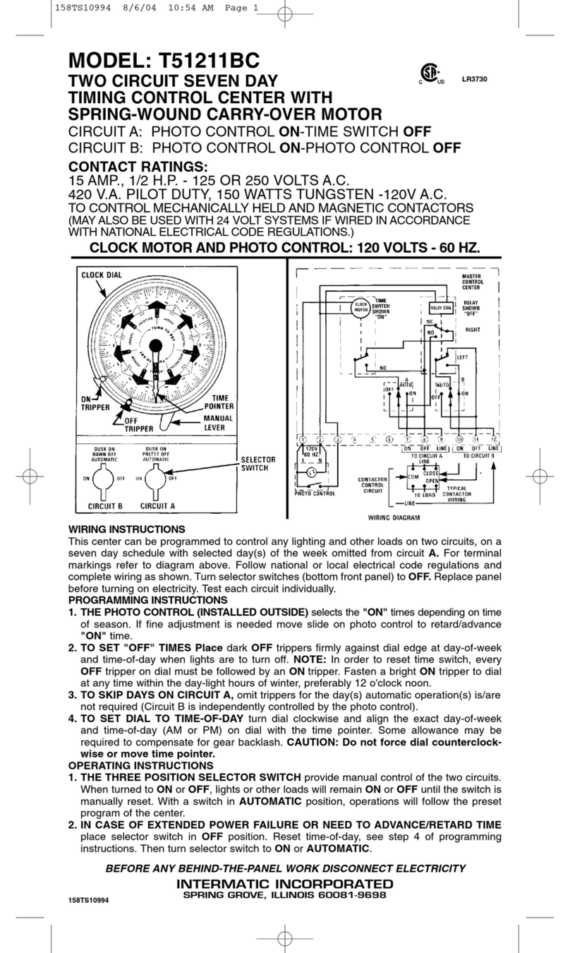 Intermatic T51211BC Handbuch