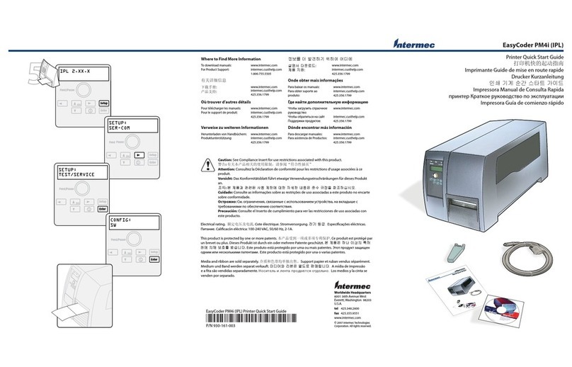 Intermec PM4I Bedienungsanleitung