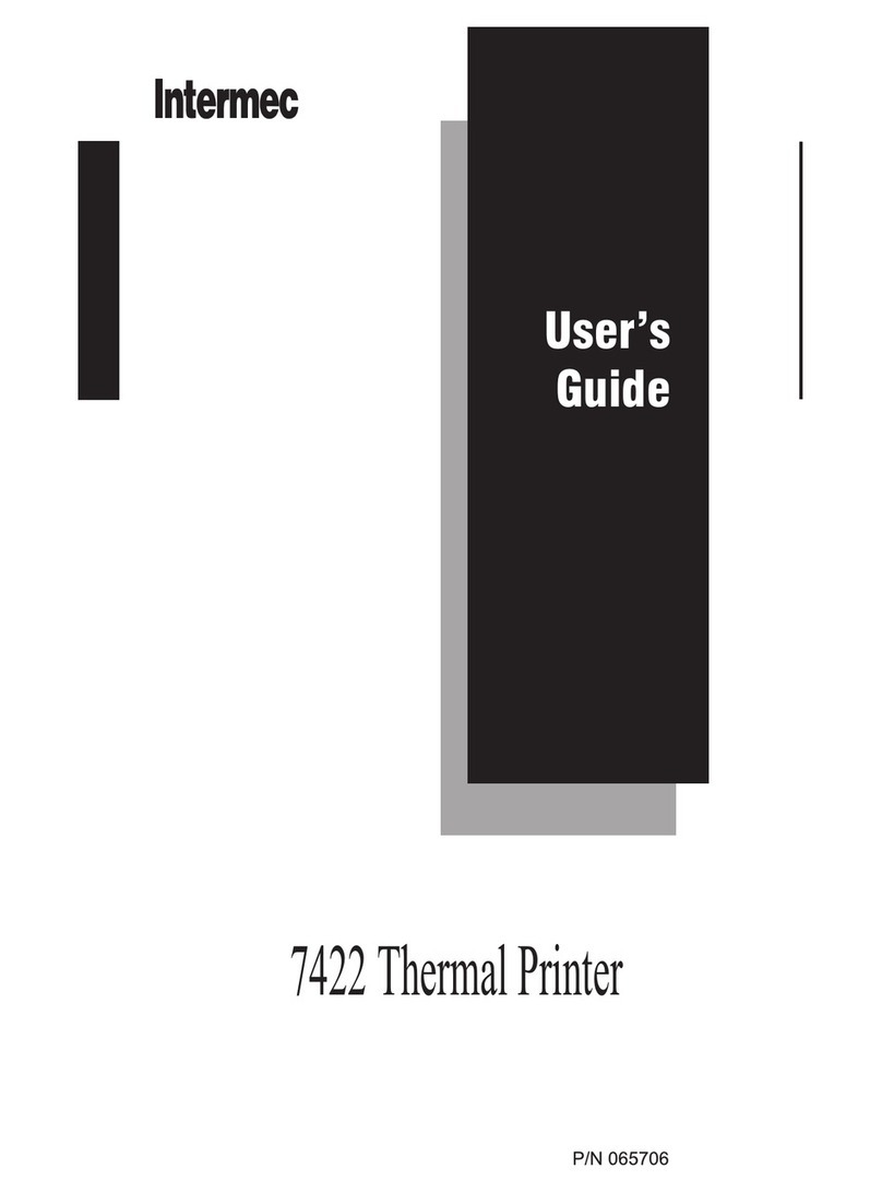 Intermec EasyCoder 7422 Bedienungsanleitung