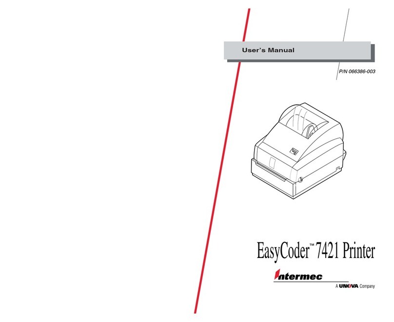 Intermec EasyCoder 7421 Bedienungsanleitung