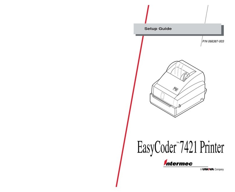 Intermec EasyCoder 7421 Bedienungsanleitung