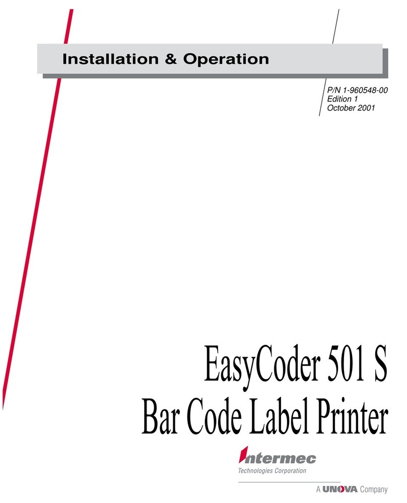 Intermec EasyCoder 501S Betriebsanleitung