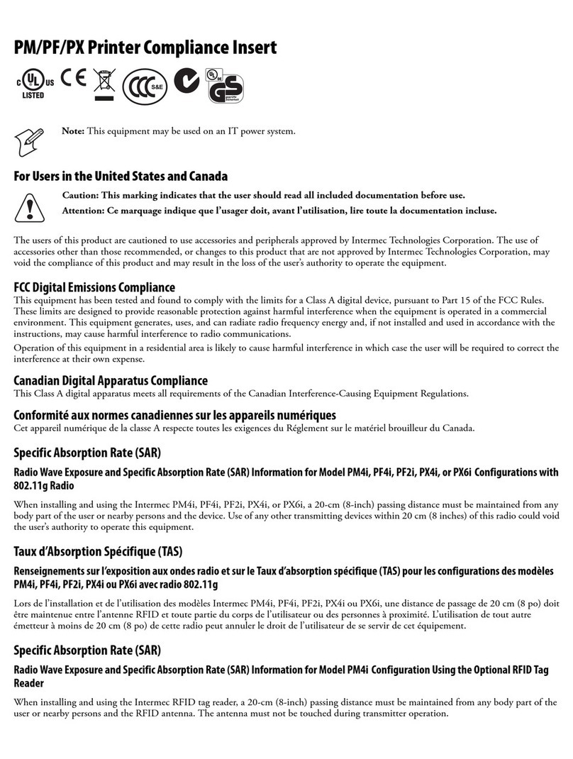 Intermec EasyCoder PF2i Handbuch